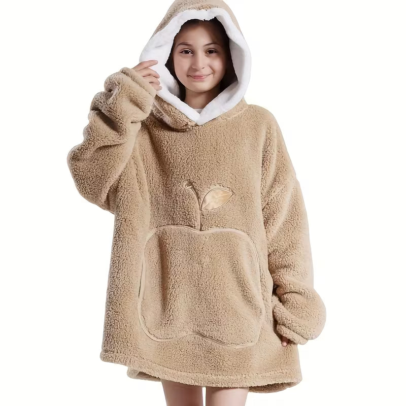 Cozy Oversized Hoodie - Winter Warmth for Kids