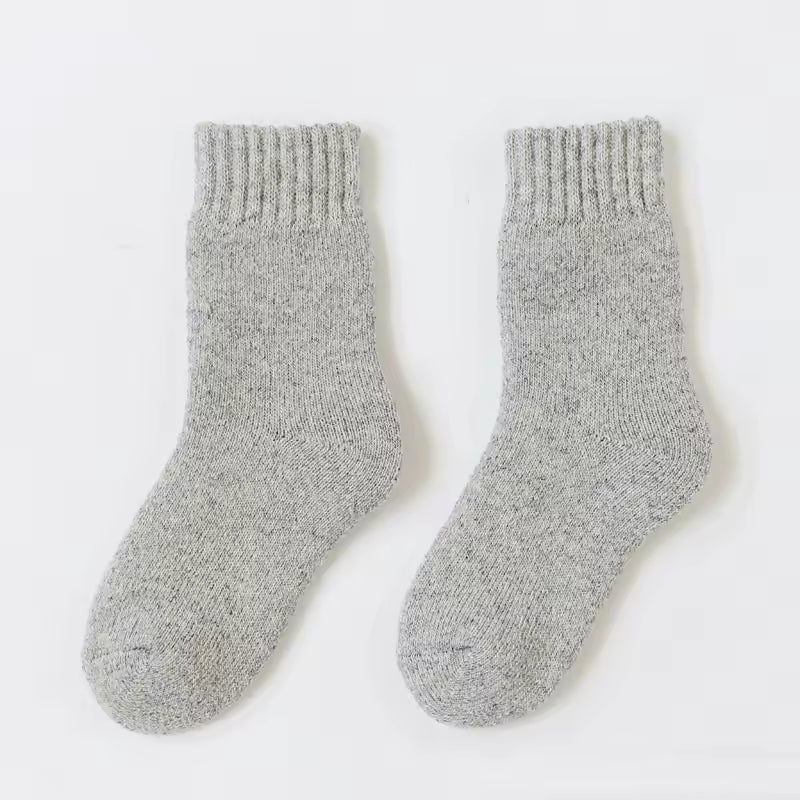 Cozy Merino Wool Kids Hiking Socks - Warmth for Winter Adventures!
