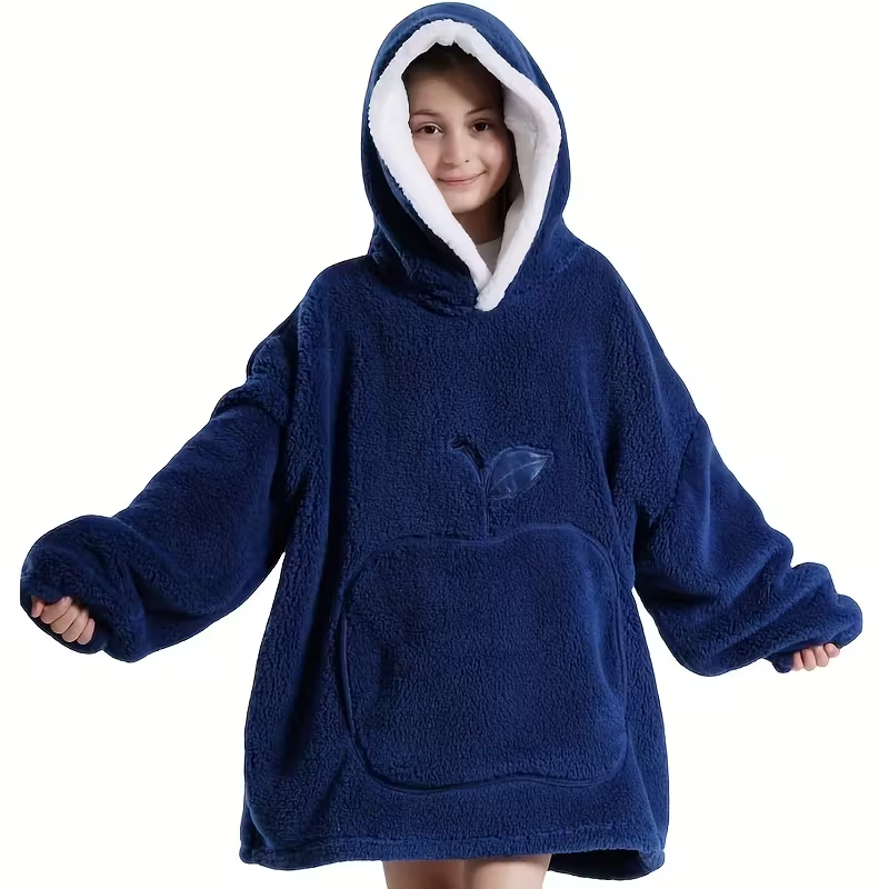Cozy Oversized Hoodie - Winter Warmth for Kids